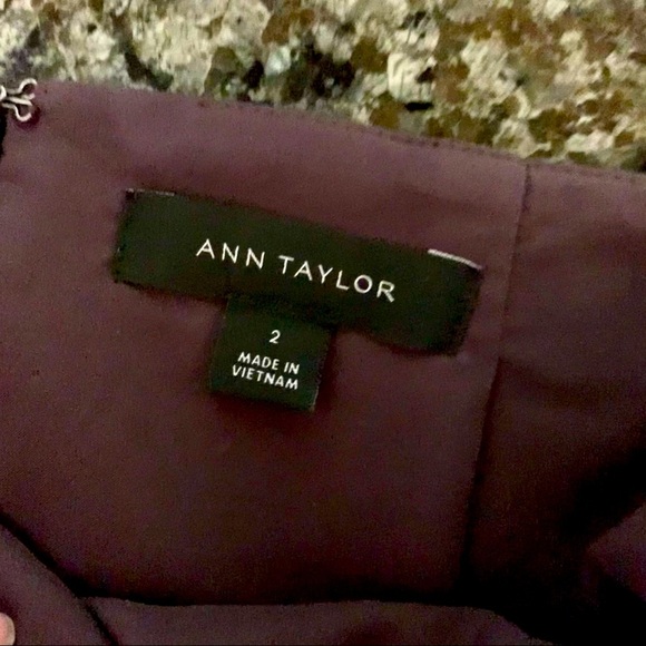 Ann Taylor Faux Leather Wrap Pencil Skirt 💜 - Picture 7 of 10